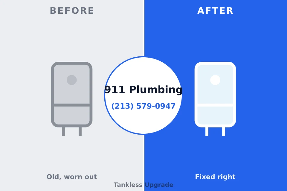 Before and after: plumbing company Cloverport, KY
